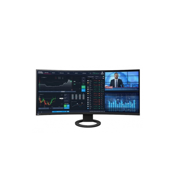 EIZO EV3895-BK - ultraszeroki monitor z zakrzywionym ekranem, z