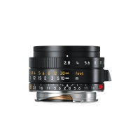 LEICA ELMARIT-M 28 f/2.8 ASPH., black anodized finish