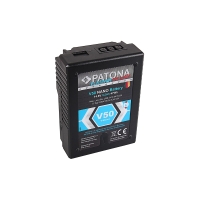 PATONA 1298 Platinum NANO V-Mount Battery V50 with 47Wh RED ARRI